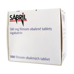 Сабрил (Вигабатрин) таблетки 500мг №100 (100 таблеток) в Краснодаре и области фото