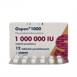 Оспен (Феноксиметилпенициллин) табл. 1млн. МЕ №12 в Краснодаре и области фото