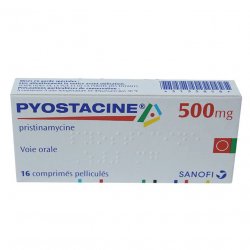 Пиостацин (Пристинамицин) таблетки 500мг №16 в Краснодаре и области фото